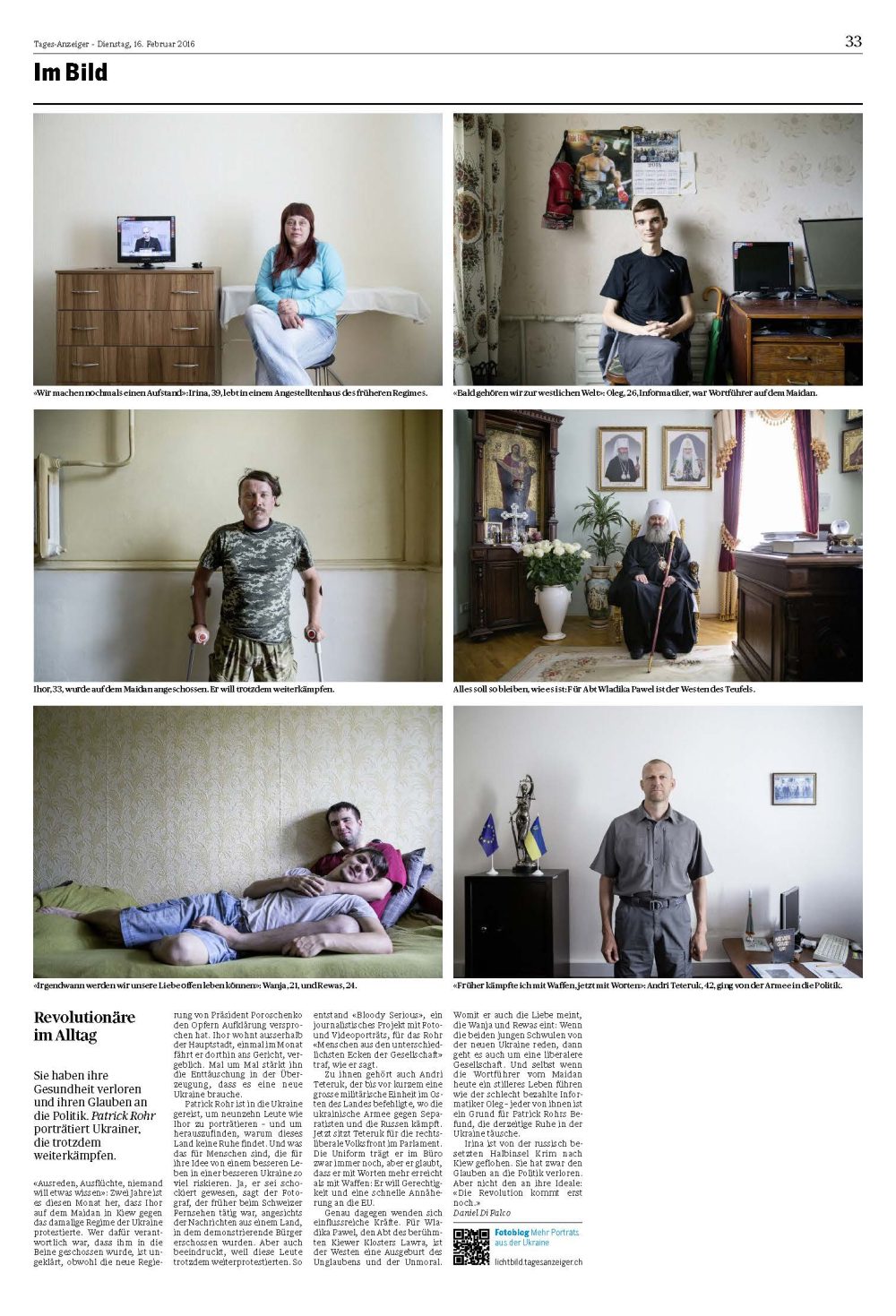 Patrick-Rohr_Seite_33_Tages-Anzeiger_2016-02-16